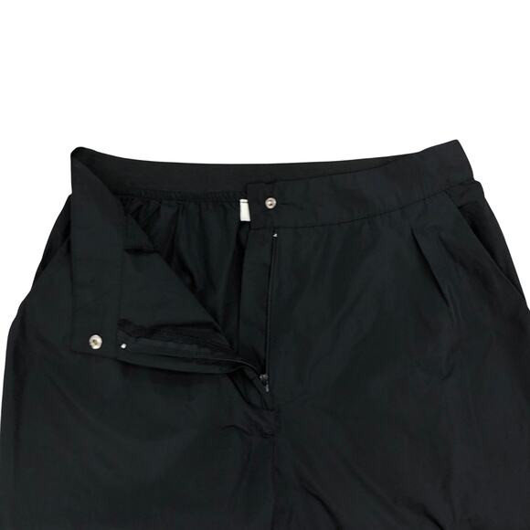 Miin Womens Size 3 US L Pants Contrast Panels Jogger Legs Hook And Loop Ankles - Picture 12 of 13